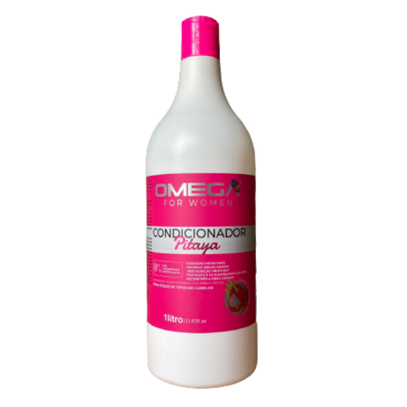 Kit Hidratante De Pitaya Shampoo E Condicionador 1L OmegaHair