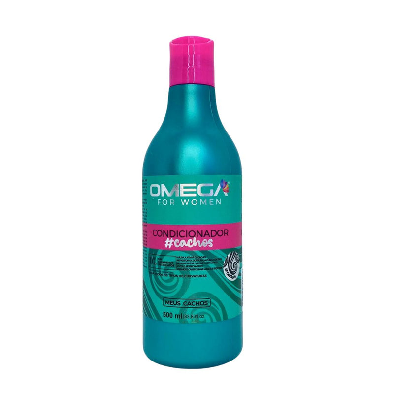 Condicionador Cachos 500ml Omega Hair