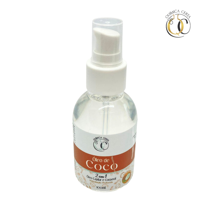 Óleo Capilar e Corporal Coco 100ml Química Certa