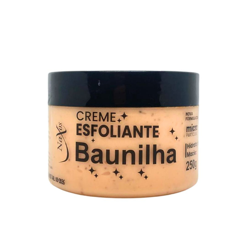 Kit Cacheadas Shampoo Condicionador  Mascara 500g Omega Hair e Esfoliante Baunilha
