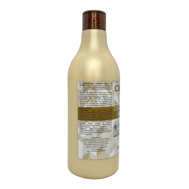 Condicionador Mandioca 500ml Omega Hair