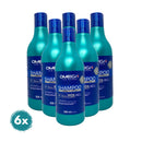 Shampoo Lisos e Leves 500ml Omega Hair Fardo 6 Unidades