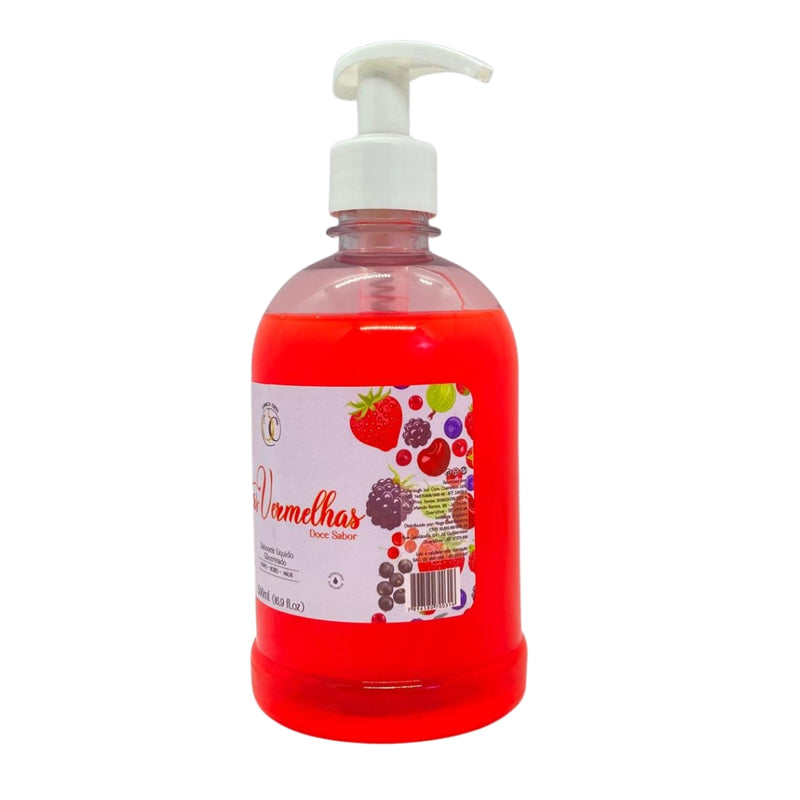 Sabonete Líquido Frutas Vermelhas 500ml Quimica Certa