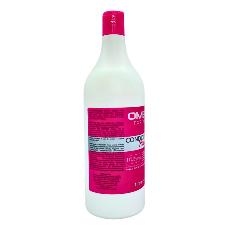 Condicionador Pitaya 1L Omega Hair Fardo 6 Unidades