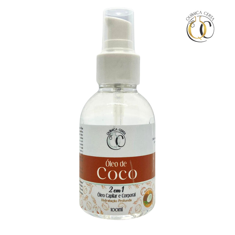 Óleo Capilar e Corporal Coco 100ml Química Certa