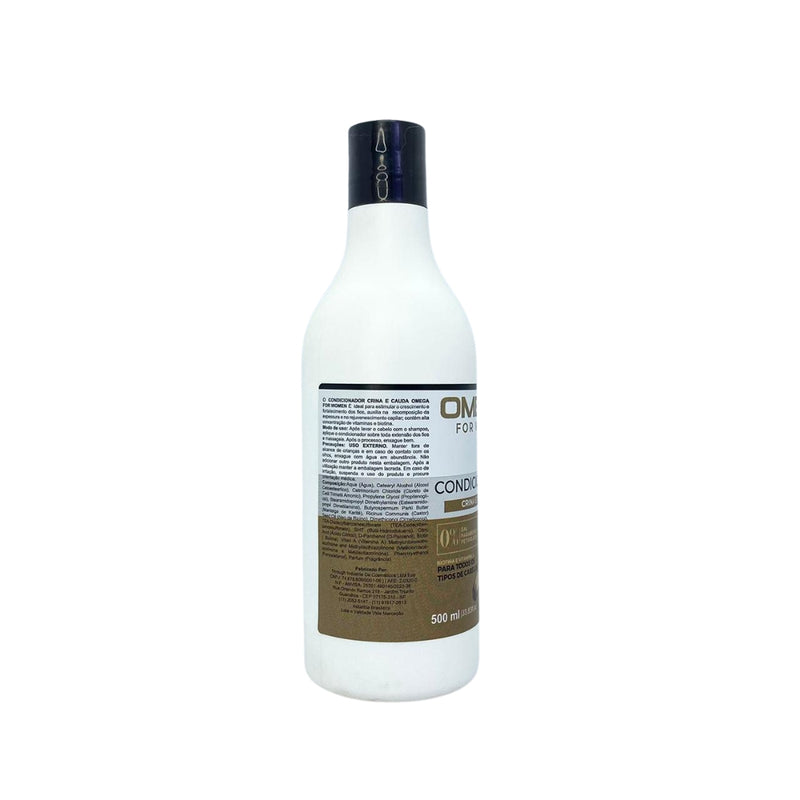 Condicionador Crina e Cauda 500ml Omega Hair