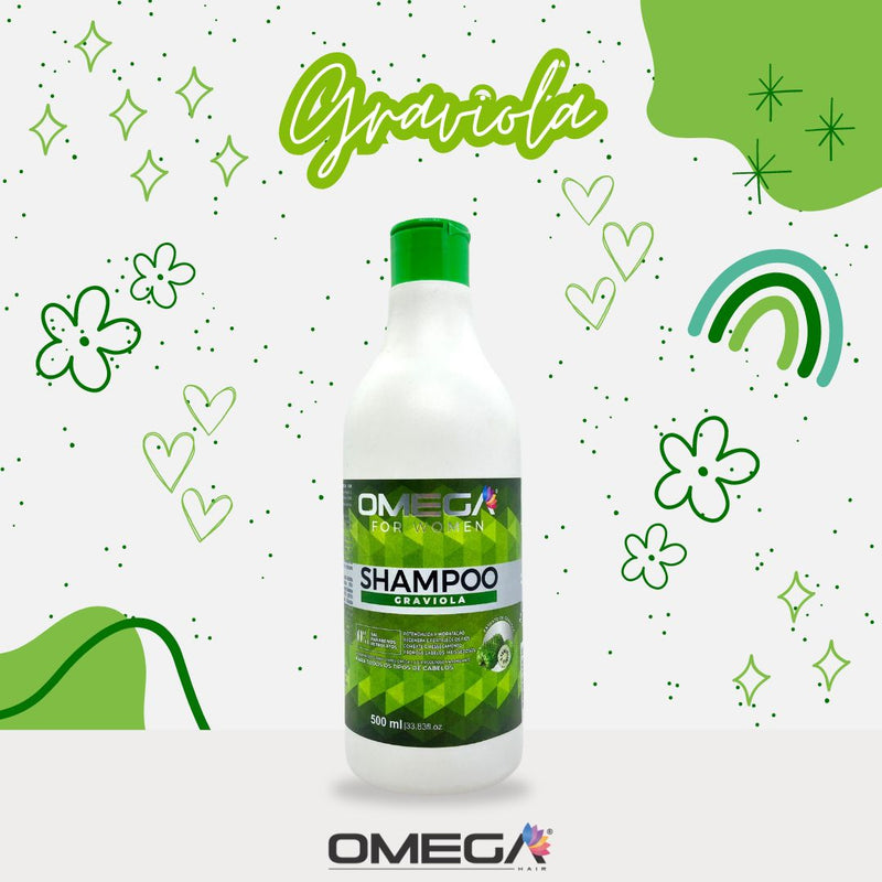 Shampoo Graviola 500ml Omega Hair