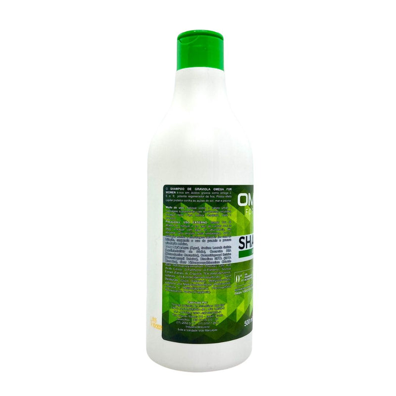 Shampoo Graviola 500ml Omega Hair