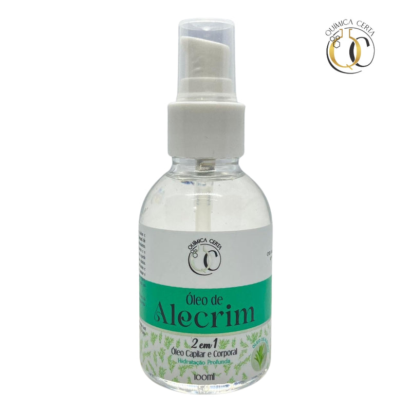Óleo Capilar e Corporal Alecrim 100ml Química Certa