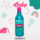 Shampoo Cachos 500ml Omega Hair Fardo 6 Unidades