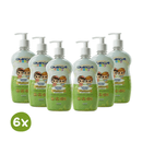 Kit 6 Sabonete Líquido Glicerinado 400ml Omega Baby