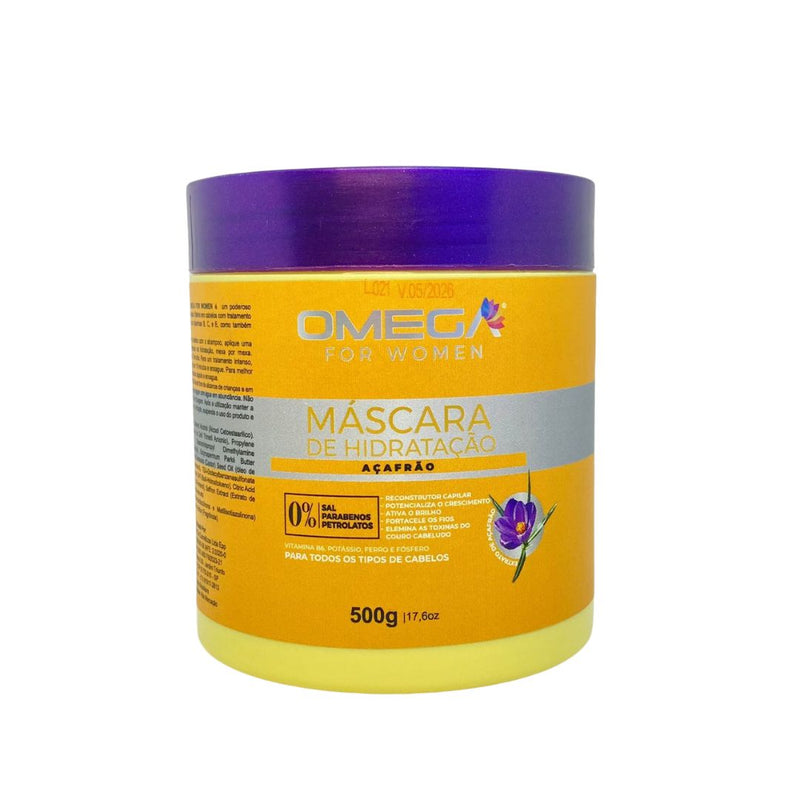 Mascara Capilar Açafrão 500g OmegaHair