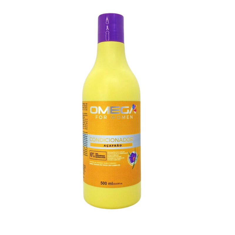 Condicionador Açafrão 500ml Omega Hair