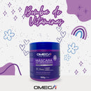 Mascara Capilar Bomba de Vitaminas 500g Omega Hair Fardo 6 Unidades
