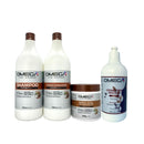 Kit Óleo de Coco Shampoo e Condicionador 1L + Máscara + Creme de Pentear Omega Hair