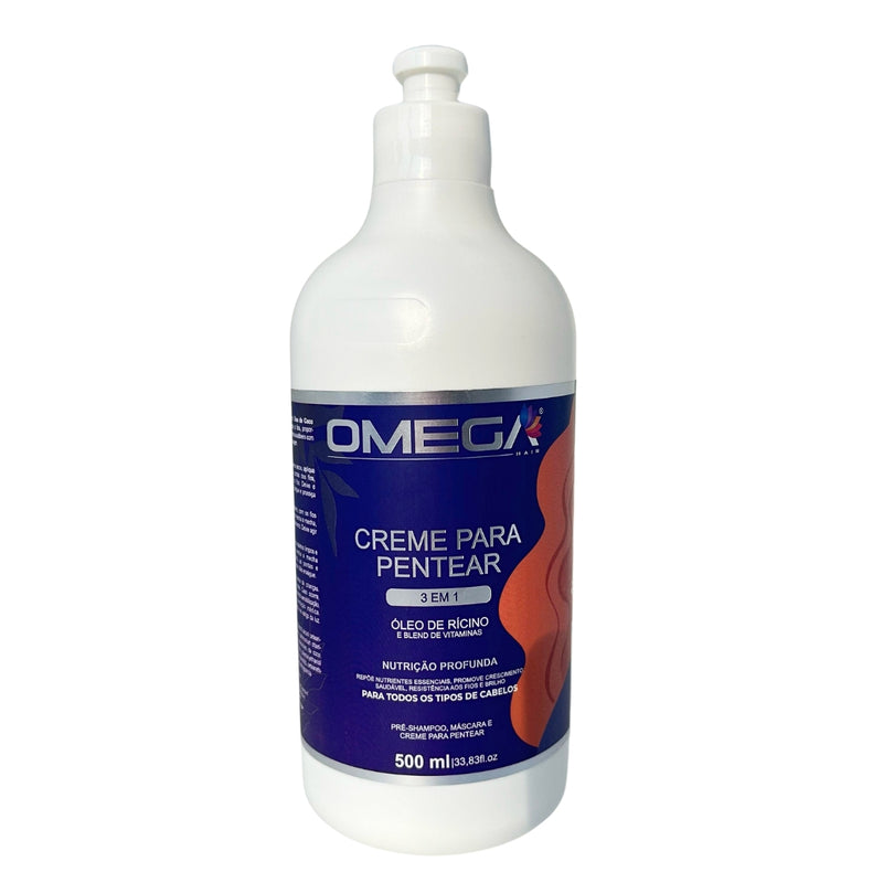 Kit de Hidratação Profunda Bomba de Vitaminas 1L OmegaHair