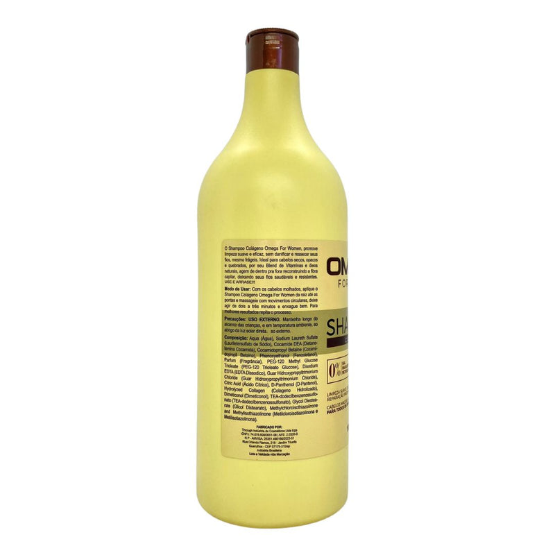Shampoo Colágeno 1L OmegaHair