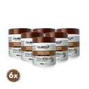 Mascara Capilar Óleo De Coco 500g OmegaHair Fardo 6 Unidades