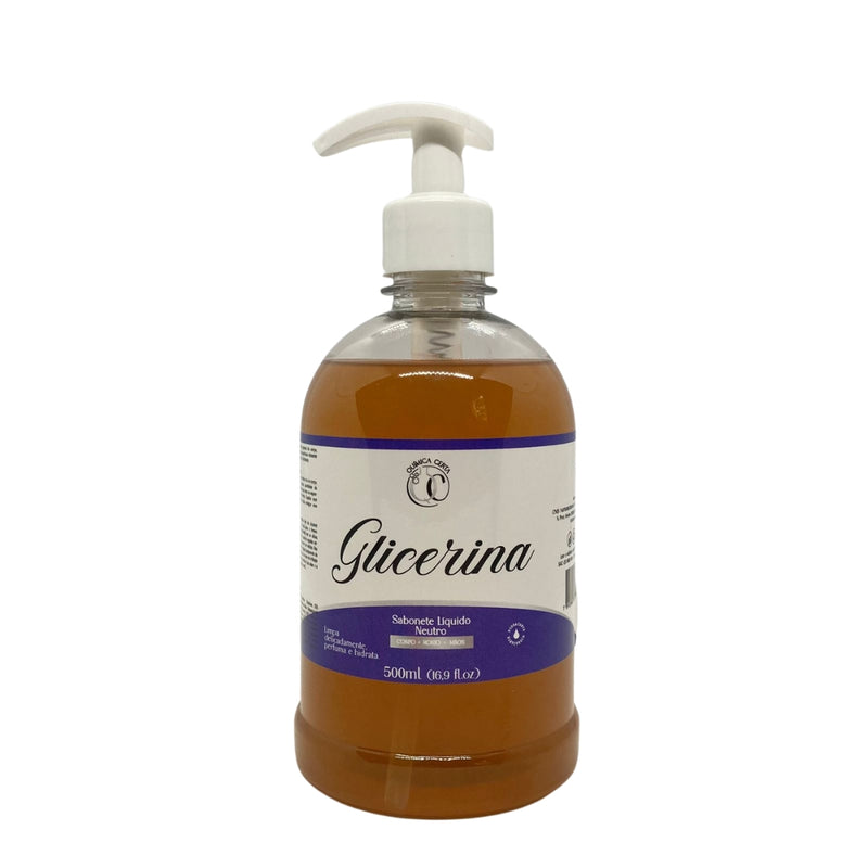 Sabonete Líquido Glicerina 500ml Quimica Certa