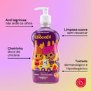 Sabonete Liquido Chocolix Marshmallow 400ml Omega Kids