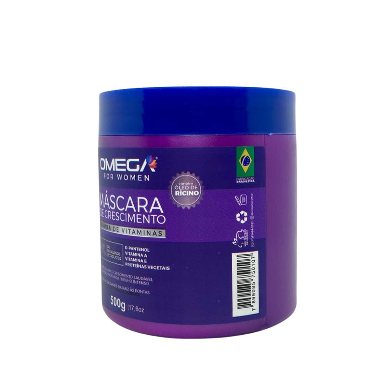 Mascara Capilar Bomba De Vitaminas 500g OmegaHair