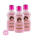 Kit 3 Shampoo Limpeza Suave Girl 200ml Omega Baby