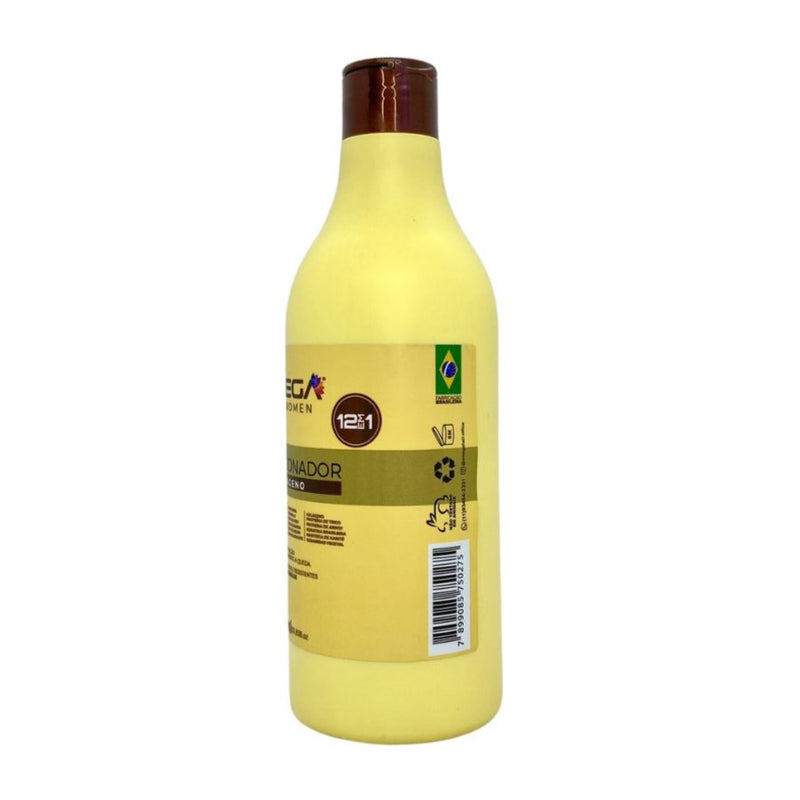 Condicionador Colágeno 500ml Omega Hair Fardo 6 Unidades