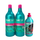 Kit Ativador de Cachos Shampoo e Condicionador 1L + Ativador Omega Hair