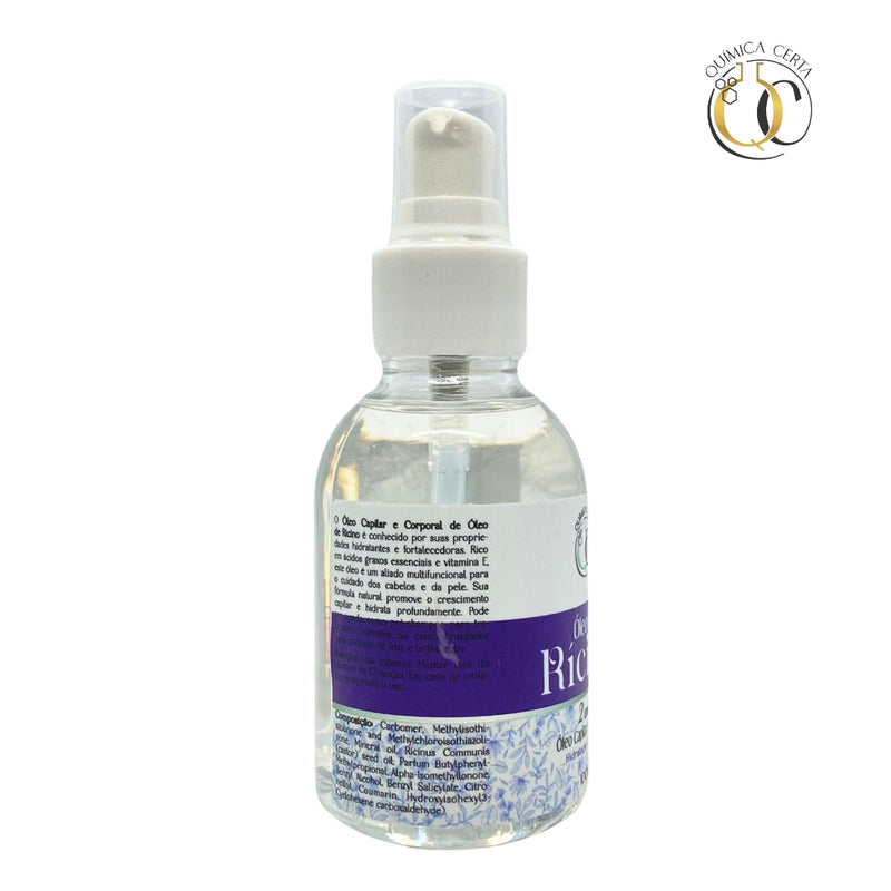 Óleo Capilar e Corporal Ricino 100ml Química Certa