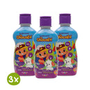 Kit 3 Condicionador Chocolate Chocolix 200ml Omega Kids