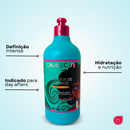 Kit Cachos Shampoo e Condicionador 1L + Máscara + Finalizador Omega Hair
