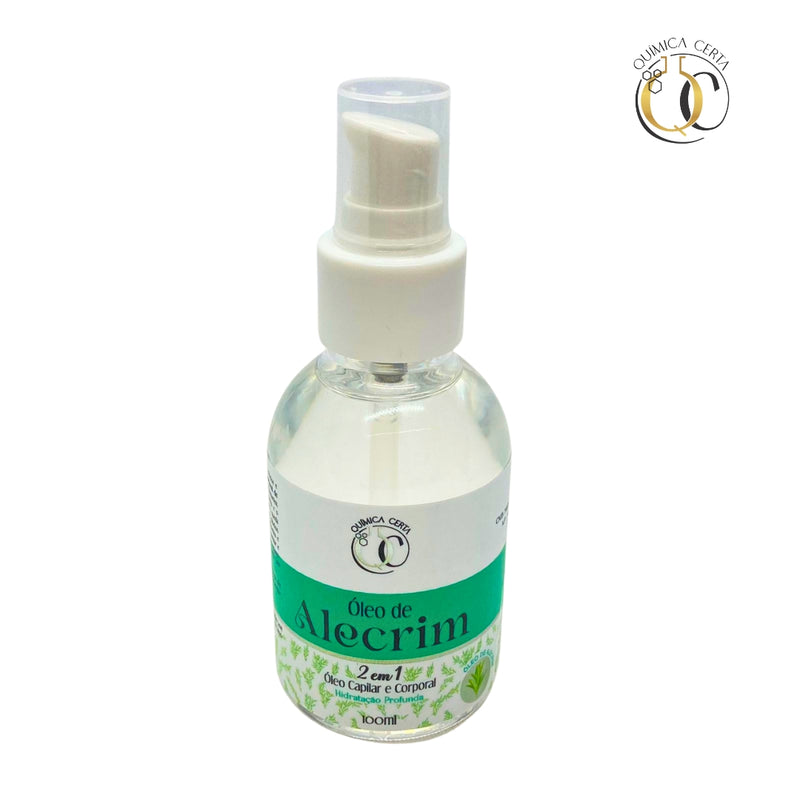 Óleo Capilar e Corporal Alecrim 100ml Química Certa