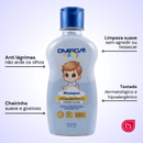 Kit 6 Shampoo Limpeza Suave Boy 200ml Omega Baby