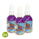 Kit 3 Colônia Chocolate Chocolix 100ml Omega Kids