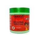 Gelatina Finalizadora Kids Morango 500g Omega Hair