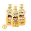 Kit 3 Condicionador Desembaraçante 200ml Omega Baby