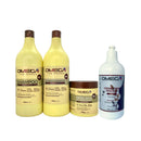Kit Colágeno Shampoo e Condicionador 1L + Mascara + Creme de Pentear Omega Hair