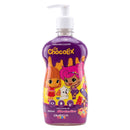 Kit 3 Sabonete Líquido Marshmallow Chocolix 400ml Omega Kids