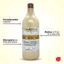 Kit Capilar Mandioca Shampoo e Condicionador 1L + Máscara + Creme de Pentear Omega Hair
