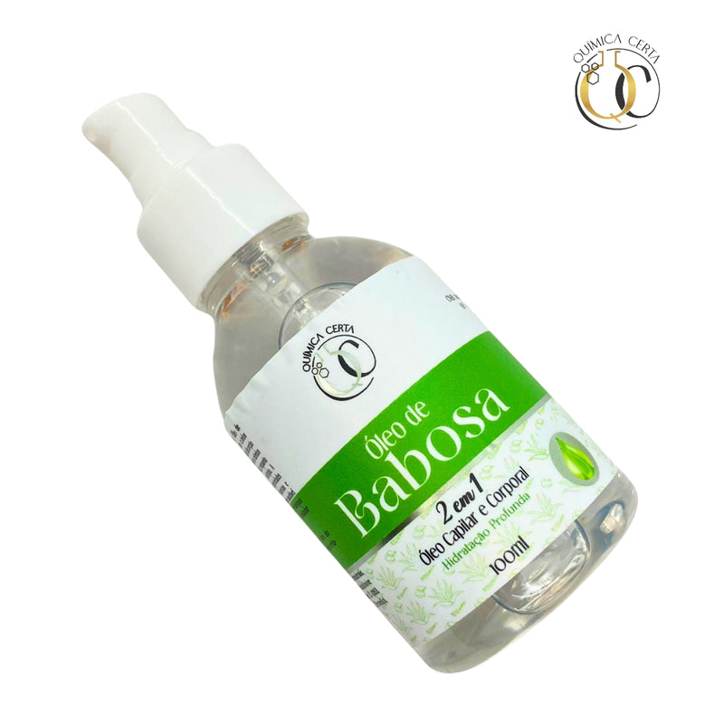 Óleo Capilar e Corporal Babosa 100ml Química Certa