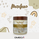 Mascara Capilar Mandioca 500g Omega Hair Fardo 6 Unidades
