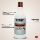 Kit Óleo de Coco Shampoo + Condicionador + Máscara + Creme de Pentear 500g Omega Hair