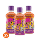Kit 3 Shampoo Marshmallow Chocolix 200ml Omega Kids