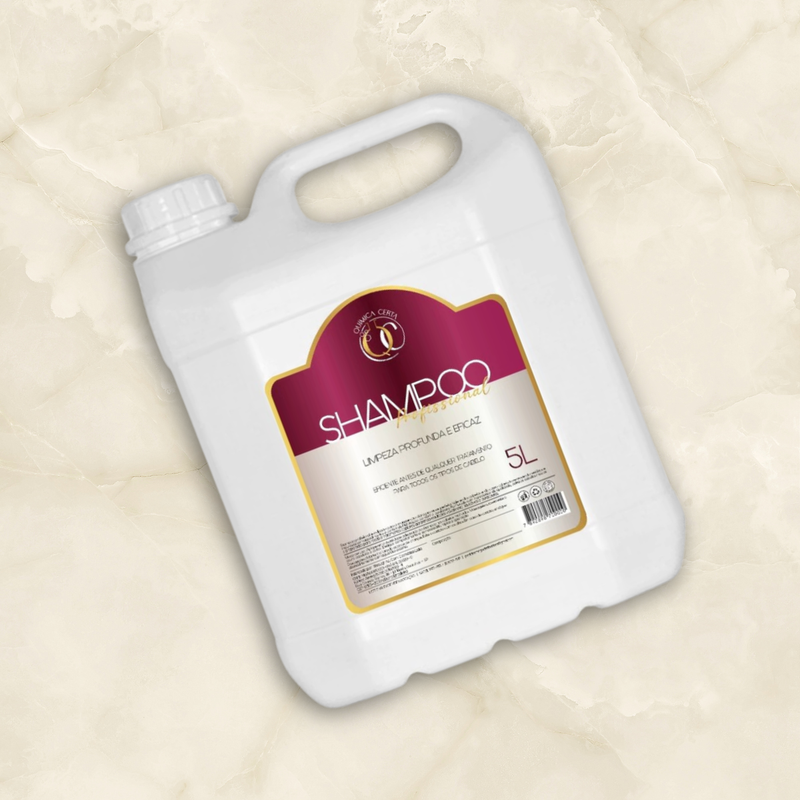 Shampoo Profissional Galão 5L Química Certa