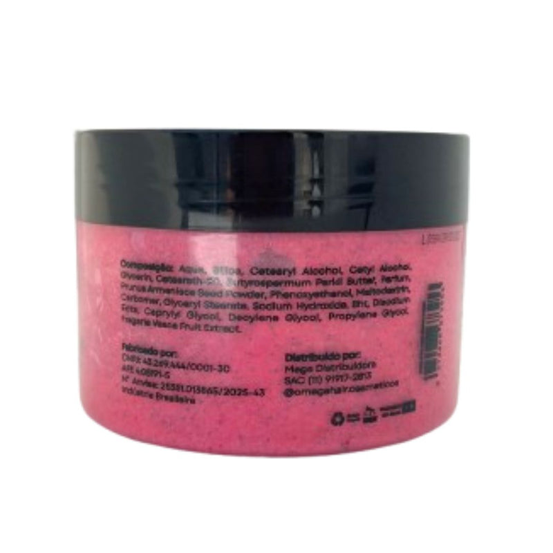 Creme Esfoliante Morango 250g Omega Body Care
