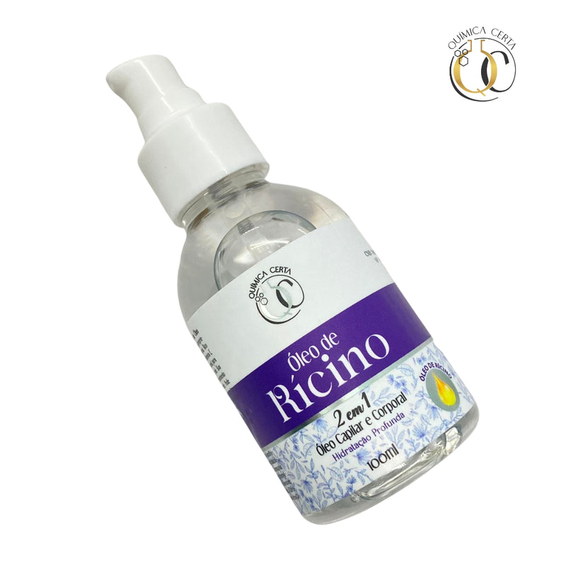 Óleo Capilar e Corporal Ricino 100ml Química Certa