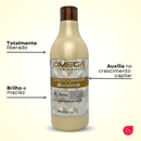 Kit Capilar Mandioca Shampoo + Condicionador 500ml Omega Hair