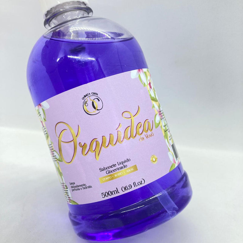 Sabonete Líquido Orquidea 500ml Quimica Certa