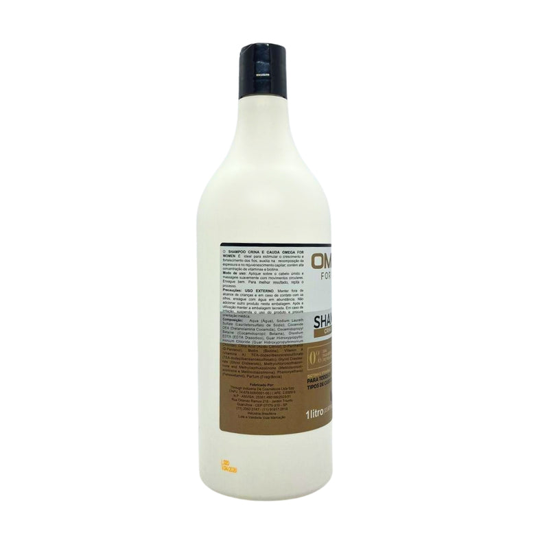 Shampoo Crina e Cauda 1L Omega Hair