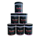 Gel Cola 1 Kg Omega Hair Classic Incolor Brilho Extra Forte
